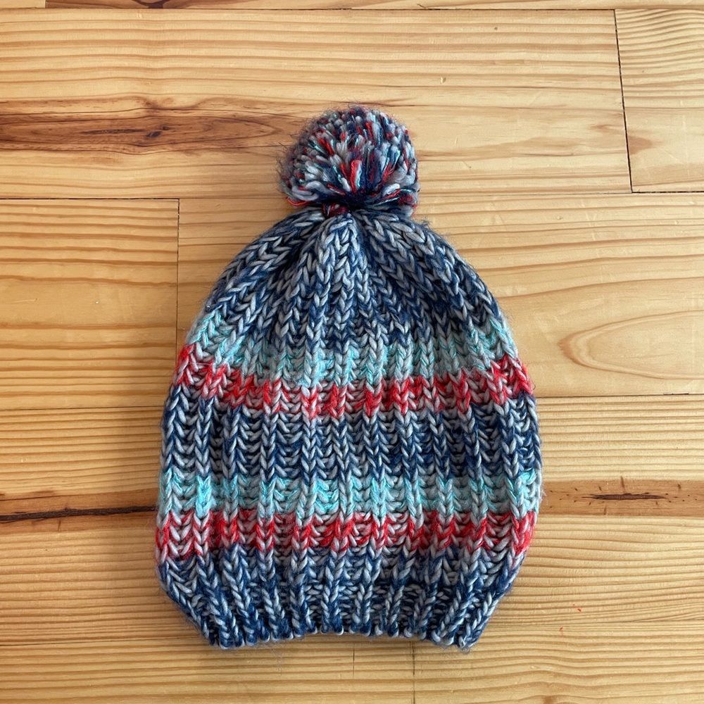 BCBG Multicolor Knit Beanie